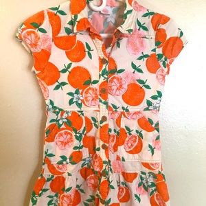 Orange’s This Sweet!! 🍊 Sunshine dress for a young girl 7-8 years old ☀️